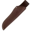Cudeman Nordic Style Curly Birch Bohler N-695 Steel Hunting Fixed Blade Knife, Leather Sheath - 138- -Knifes Series Shop CUD138DP