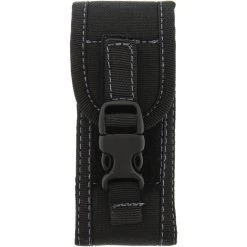 Cudeman Black Micarta Bohler N-695 Steel Survival Folding Blade Knife, Nylon Sheath - 327-M