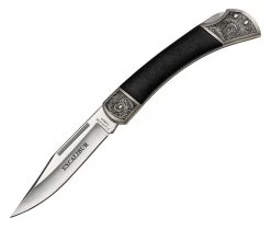 Excalibur Royal Black King 3.5" Clip Point Folding Knife