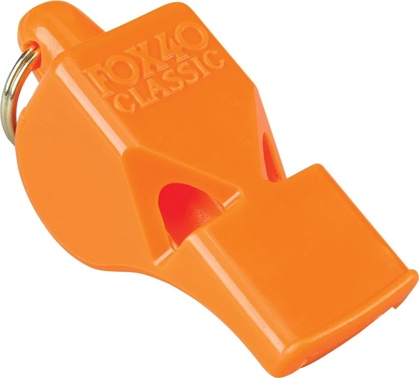 Fox 40 Classic Orange Safety Whistle 3 Fox 40 Classic Orange Safety Whistle