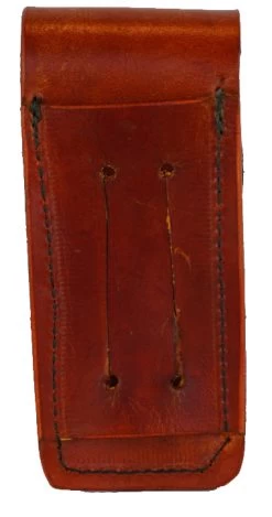 Icaras Leathercraft (Australian Made) Stockman Knife Sheath - Chestnut