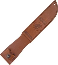 Kabar USMC Brown Leather Knife Sheath 1217S