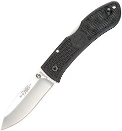 Kabar Dozier Black Zytel/Satin Blade Hunting Folder Knife 4062