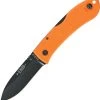 Kabar Dozier Blaze Orange Zytel/Black Blade Hunting Folder Knife 4062BO
