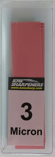 KME Replacement Diamond Lapping Film - 3 Micron (6,000 Grit) LF-RS