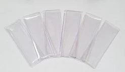 KME Set Of 6 Plastic Storage Sleeves