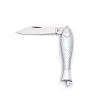Mikov Rybička "Little Fish" Silver Pocket Folder Knife - 130-NZn-1/KAPESNI -Knifes Series Shop MIK130 NZn 1 KAPESNI