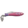 Mikov Rybička "Little Fish" Pink Pocket Folder Knife - 130-NZn-1/PINK