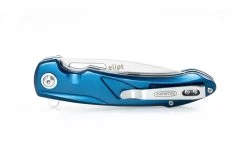 Mikov Elipt Stonewash Linerlock D2 Steel Blue Duralumin Elox Pocket Folder Knife - ELIPT -Knifes Series Shop MIKELIPT 3