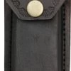 Black Leather Embossed Edge Belt Sheath To Suit 5 Inch Knife -Knifes Series Shop PA3326BK