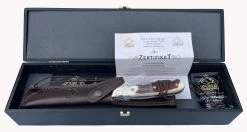 Puma Wildtöter Stag Handle Fixed Blade Hunting Knife, Leather Sheath - 113494 -Knifes Series Shop PU113494 2