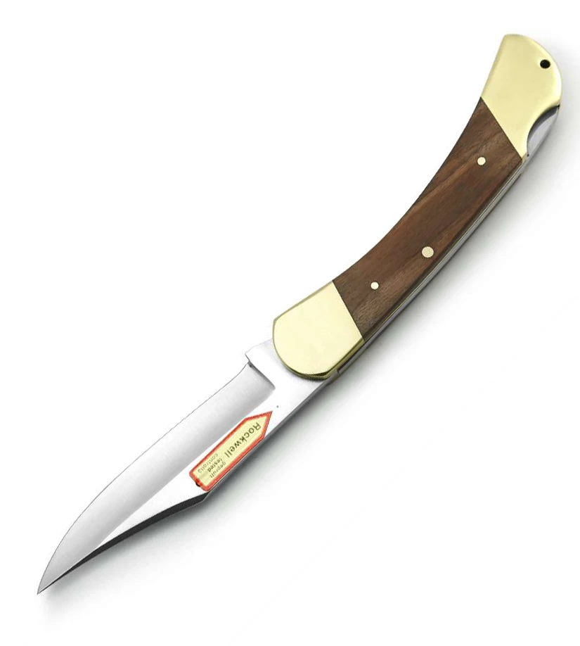 Puma Deer Hunter Plumwood Lockback Folder Knife - 220965 4 Puma Deer Hunter Plumwood Lockback Folder Knife - 220965 - Image 2