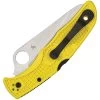 Spyderco Pacific Salt 2 Yellow FRN, Satin Serrated Edge Folder Knife - C91SYL2 -Knifes Series Shop SC91SYL2