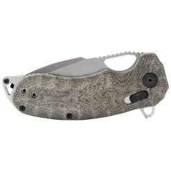SOG Kiku XR Linen Micarta Tanto Folder Knife 12-27-01-57 -Knifes Series Shop SOG12270157 4