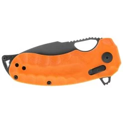 SOG Kiku XR LTE Blaze Orange G10/Carbon Tanto Folder Knife 12-27-03-57 -Knifes Series Shop SOG12270357 3
