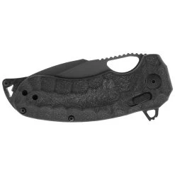SOG Kiku XR LTE Blackout Micarta/Carbon Tanto Folder Knife 12-27-04-57 -Knifes Series Shop SOG12270457 3