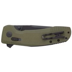 SOG SOG-TAC XR Olive Drab G10 Folder Knife 12-38-02-41 -Knifes Series Shop SOG12380241 4