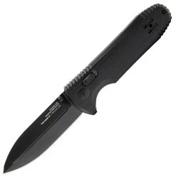 SOG Pentagon MK3 XR Black TiNi CTS XHP Folder Knife 12-61-01-57