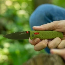 SOG Altair XR Field Green CRYO 154CM Steel Folder Knife 12-79-03-57 -Knifes Series Shop SOG12790357 6