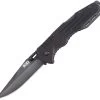 SOG Salute Black Clip Point Blade G10 Folder Knife FF11
