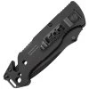 SOG Escape Clip Point Black Serrated Recue Folder Knife FF25