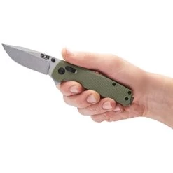 SOG Terminus XR Olive Drab G10 Folder Knife TM1022 -Knifes Series Shop SOGTM1022 6