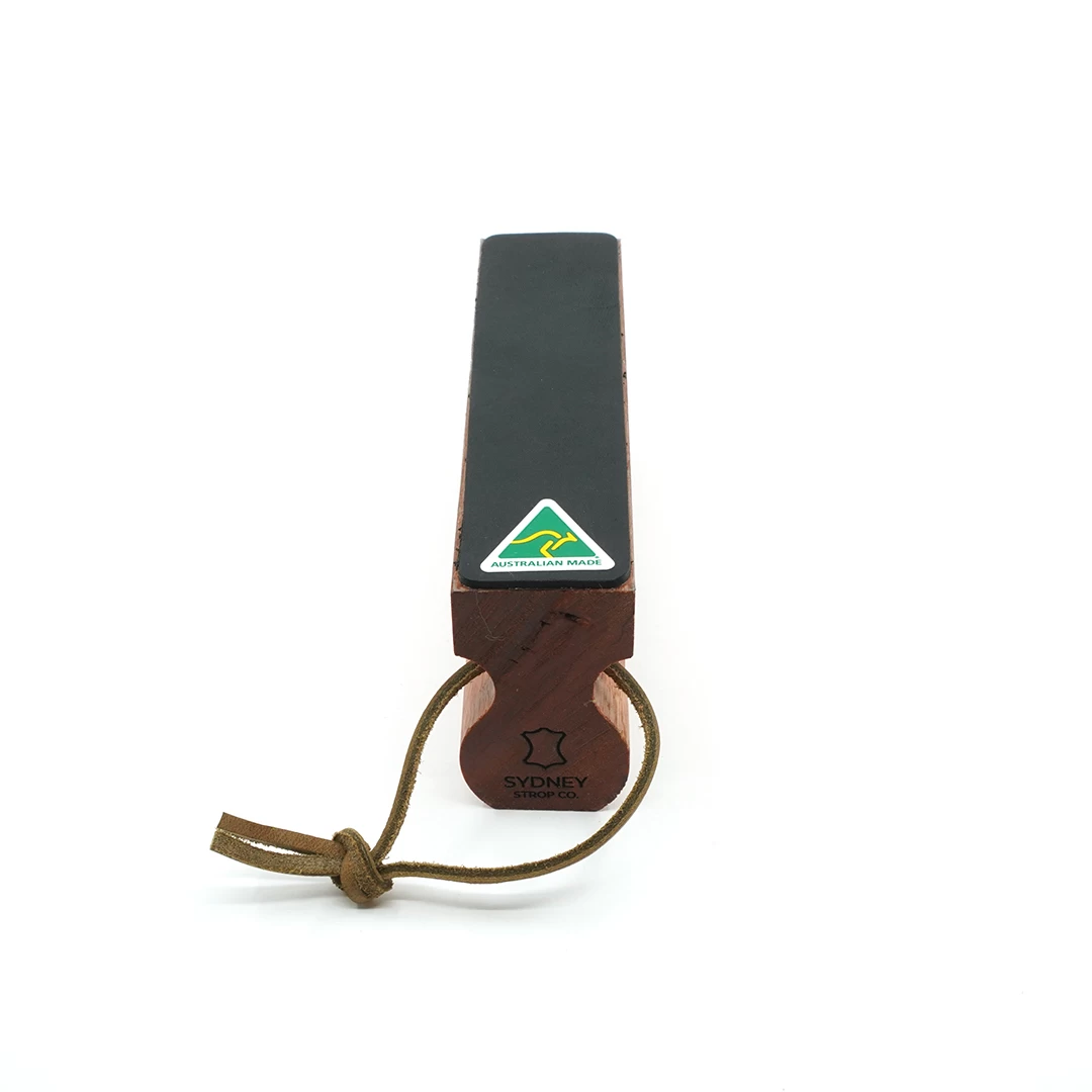 Sydney Strop Co. EDC (Every Day Carry) Strop - Black Cow Leather - Made In Australia 5 Sydney Strop Co. EDC (Every Day Carry) Strop - Black Cow Leather - Made In Australia - Image 3