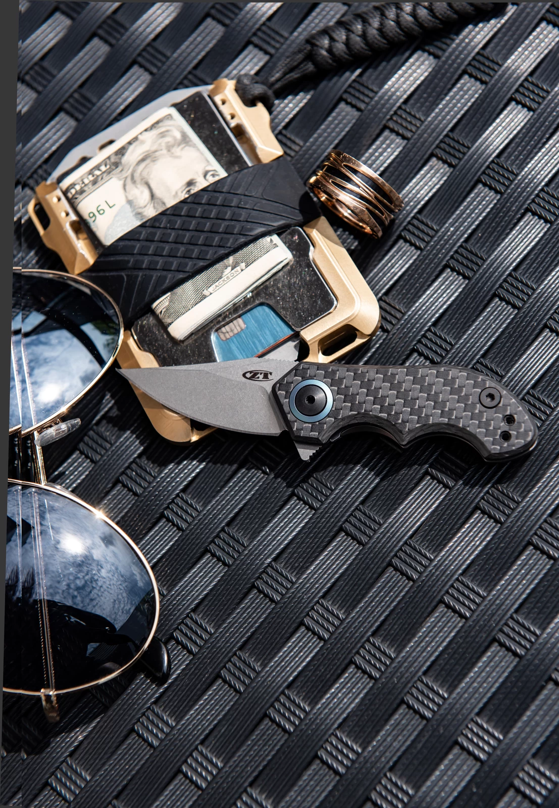 Zero Tolerance Small Galyean Carbon Fibre CPM20CV Folder Knife 0022 8 Zero Tolerance Small Galyean Carbon Fibre CPM20CV Folder Knife 0022 - Image 6