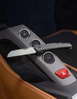 Zero Tolerance Anso Carbon Fibre Sheepsfoot CPM20CV Folder Knife 0230 -Knifes Series Shop ZT0230 1