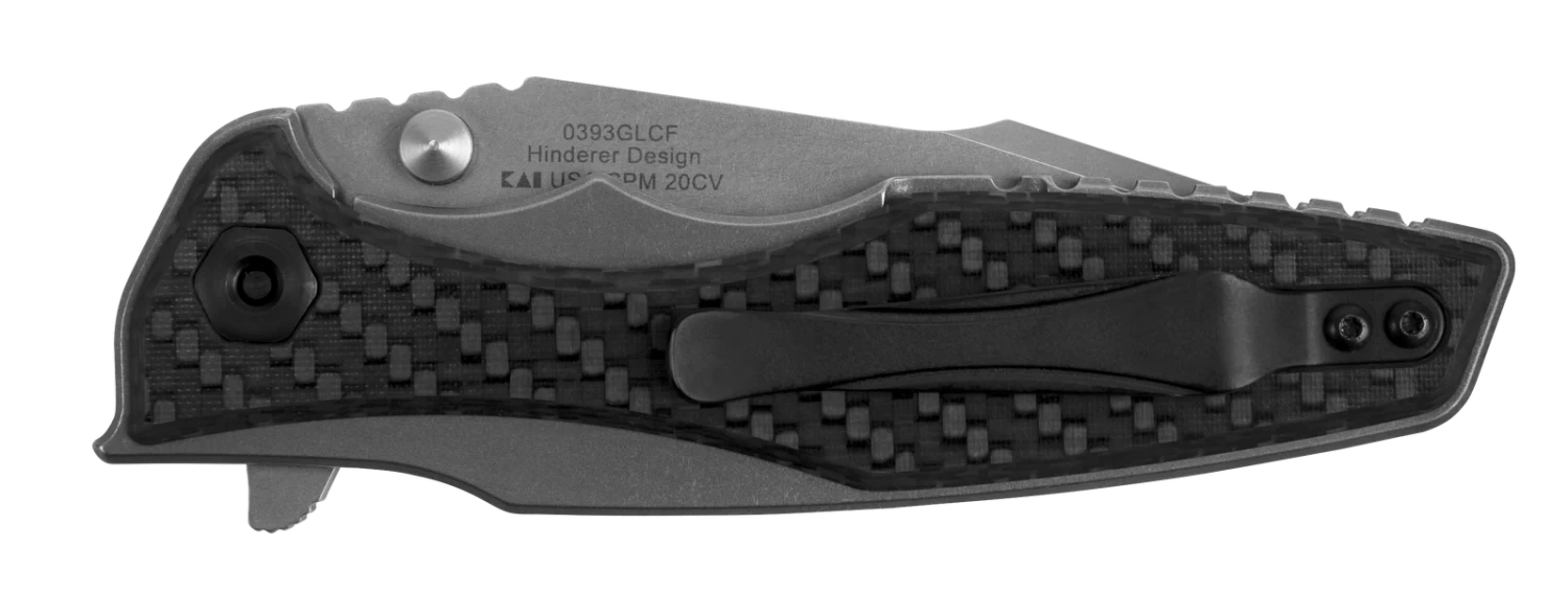 Zero Tolerance Hinderer KVT Glow-in-the-Dark Carbon Fibre CPM20CV Folder Knife 0393GLCF 3 Zero Tolerance Hinderer KVT Glow-in-the-Dark Carbon Fibre CPM20CV Folder Knife 0393GLCF