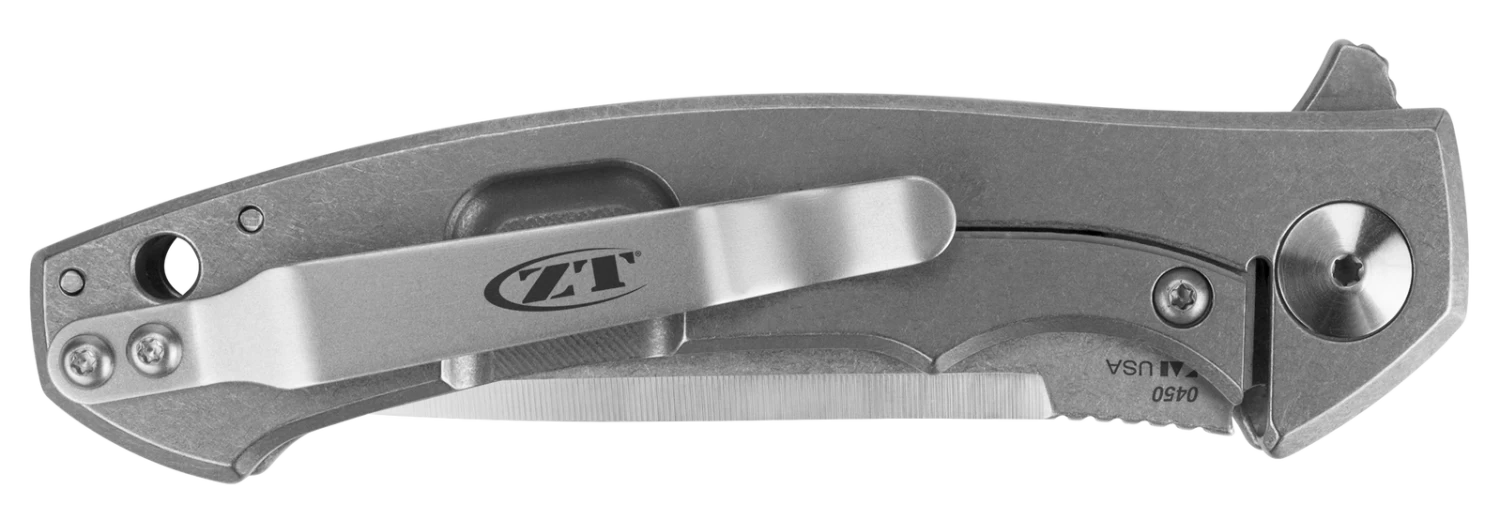 Zero Tolerance Sinkevich KVT Titanium S35VN Folder Knife 0450 3 Zero Tolerance Sinkevich KVT Titanium S35VN Folder Knife 0450