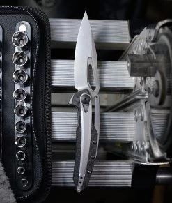 Zero Tolerance ZT Original Floating Bridge KVT Carbon Fibre CPM20CV Folder Knife 0990 -Knifes Series Shop ZT0990 5